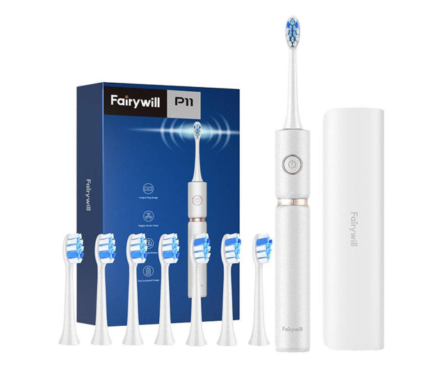 FairyWill Szczoteczka soniczna FW-P11 biały - 1061816 - zdjęcie